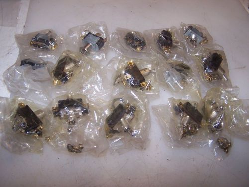 (15) NEW LOT OF 15 CUTLER HAMMER 2 POSITION MINI TOGGLE SWITCH 125 VAC