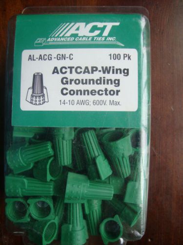 Green  Grounding Wire Connector - Wire-nut  50 pack