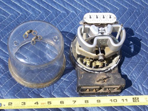 Vintage Antique Electric Service Meter - Steampunk - Collectable