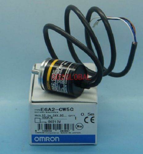 OMRON E6A2-CW5C 500P/R Rotary Encoder NEW