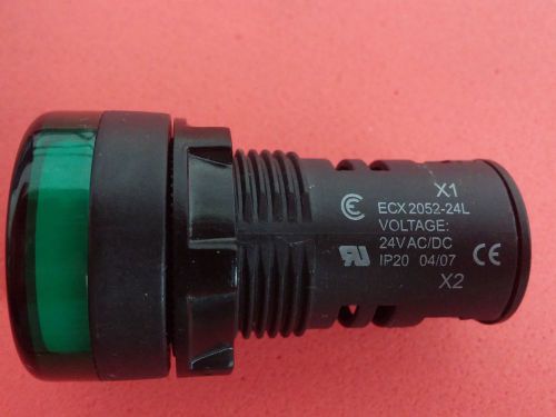 Automation Direct 22mm Indicator Light ECX 2052-24L (green)