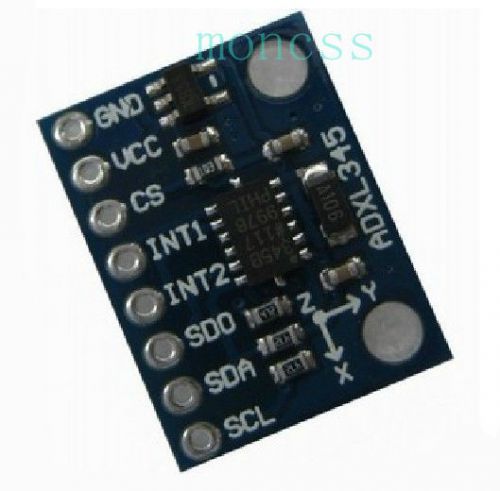 5pcs adxl345 3-axis digital acceleration of gravity tilt gy-291 for arduino for sale