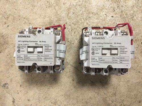 Siemens contactor pair for sale