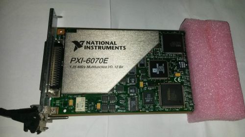 National Instruments NI PXI-6070E 16 Ch, 1.25 MS/s, 12-Bit, Multifunction I/O