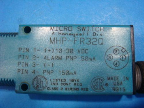 Micro Switch Honeywell MHP-FR32Q LOT OF 10 USED