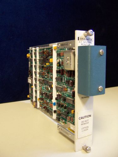 DRANETZ A.C. NEUTRAL MONITOR 626-PA-6006 50/60 Hz pc board module card