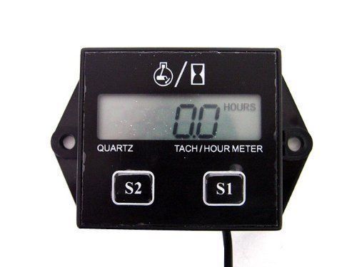 Digital hour meter tachometer tach tacho for yamaha ktm honda kawasaki bmw motor for sale