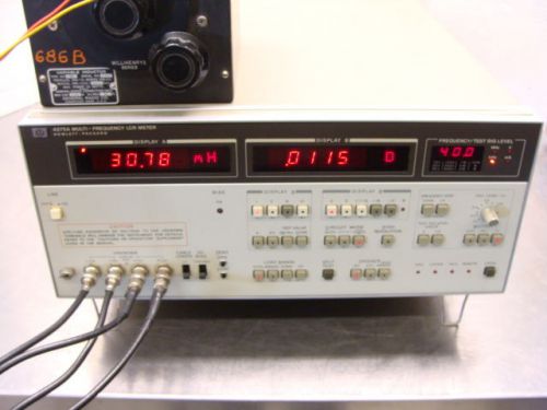 HP / Agilent / Keysight 4275A Multi-Frequency LCR Meter W/ Option 001 GUARANTEED