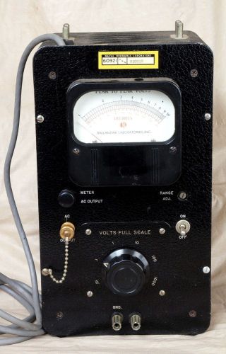 Voltmeter Model 310A Ballantine Laboratories Surplus Naval Ordinance Laboratory