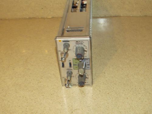 Tektronix 7a26 dual trace amplifier  plug in (pg1) for sale