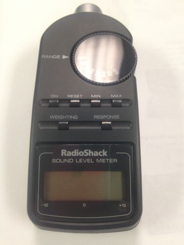 Radio shack digital sound level meter for sale