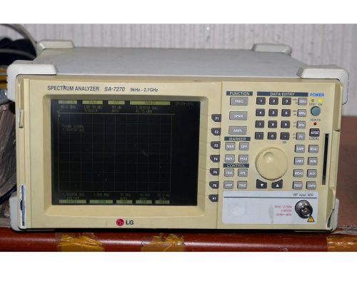 LG SA-7270 Spectrum Analyzer 9kz-2.7Ghz