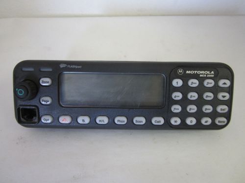 Motorola MCS 2000 FLASHport Faceplate VHF UHF 800Mhz Model III