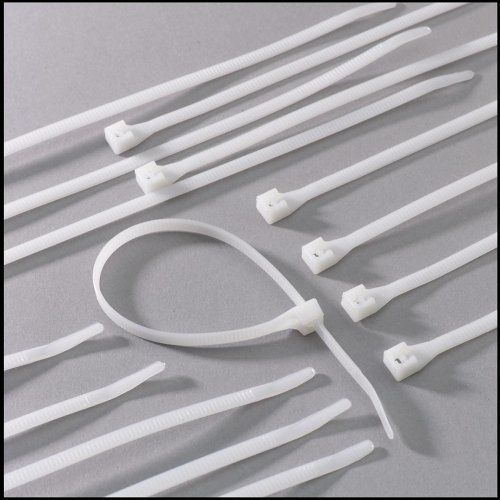Gb 46-507 electrical 8-inch cable ties  natural  500-pack for sale