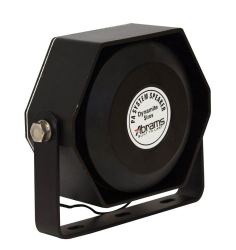 100 Watt Siren Speaker (Capable with any 100 Watt Siren) Ultra Slim Low Profile