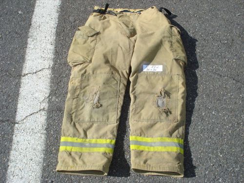 38x30 pants firefighter turnout bunker fire gear - firegear inc.....p552 for sale