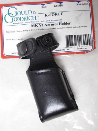 K149 bos black holder/case - for mkvi oc pepper spray or similar to 1.30&#034; diam for sale