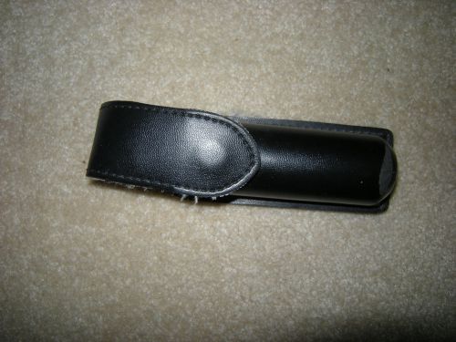 SAFARILAND LARGE O.C. POUCH - MATTE BLACK HIDDEN SNAP