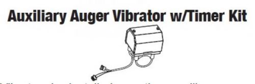 Auxiliary auger vibrator w/timer kit for sale