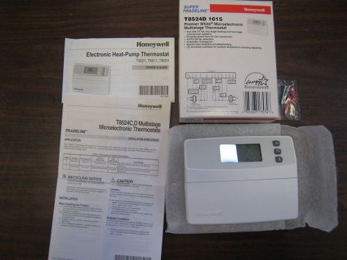 HONEYWELL T8524D 1015 MICROELECTRONIC MULTISTAGE THERMOSTAT NEW FREE SHIPPING