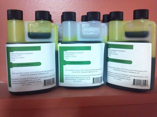 Universal ac leak detection uv dye 8 oz green for sale