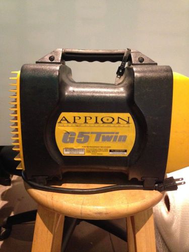 Appion g5 twin refrigerant &amp; recovery unit for sale