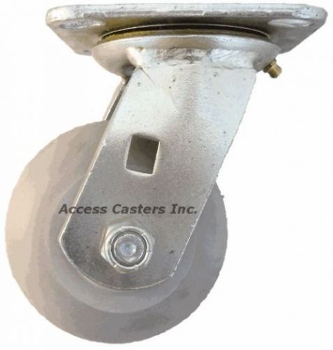 62PCASN 6&#034; Case Swivel Caster, Non Marking Wheel, 550 lb. Capacity