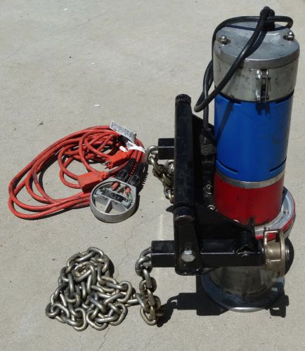 Reliable Capstan Hoist with Foot Pedal -- Heavy Duty