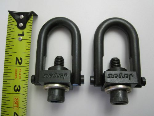 Jergens 1000 lbs 3/8-16 Safety Swivel Hoist Ring (Quantity 2)