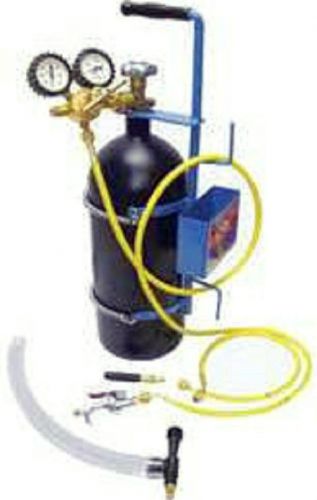 New uniweld 400 psi nitrogen sluge sucker kit w/ tank &amp; hose,carry stand 40040u for sale