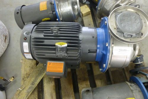 Goulds g&amp;l 20hp baldor stainless steel centrifugal pump 230/460 v for sale