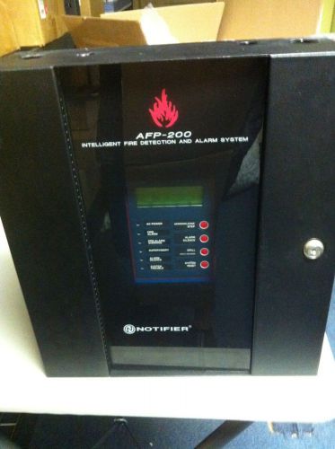 NOTIFIER AFP-200 USED WITH CABINET