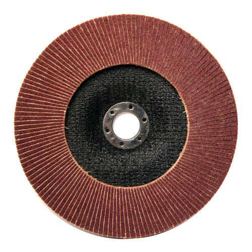 Flap disc 7&#034; x 7/8&#034; -40 grit (a/o-type27) for sale