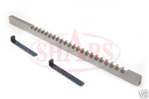 Shars 7/8&#034;-f hss standard keyway broach with shims new for sale
