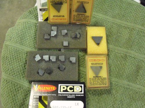 Carbide/diamond tool inserts for sale