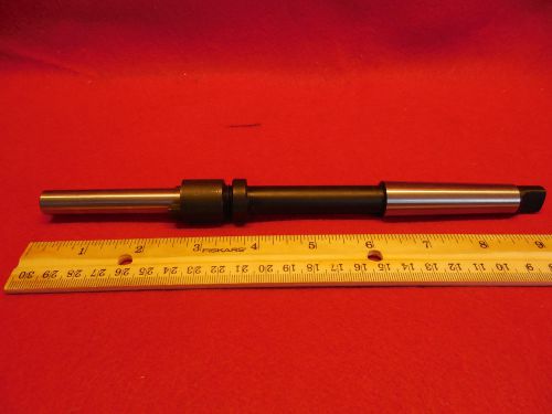 Shell reamer arbor ez eject #2 mt  ms2 x 1/2 x 9-1/2&#034; machinist toolmaker for sale