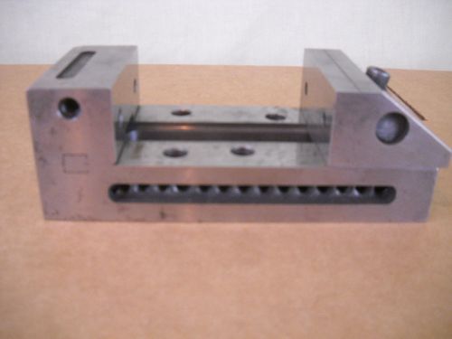 Vintage toolmaker made machinist grinding vise 7&#039;&#039;x3&#039;&#039;x2 3/8&#039;&#039; 3 1/2&#039;&#039; opening for sale