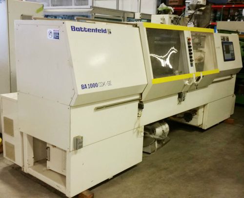 110 ton, 4.94 oz battenfeld ba1000/315 cdk-se electric injection molding machine for sale