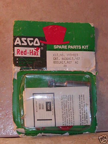 ASCO Red-Hat Model #103019 Valve Rebuild Kit *NOS/NIB