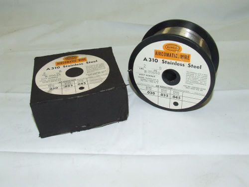 .045 STAINLESS STEEL WELDING MIG WIRE 2 LB SPOOL   OLD STOCK