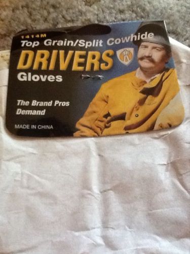 Tillman top grain/split cowhide drivers gloves size m for sale