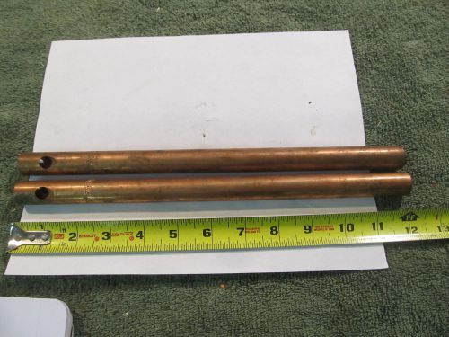 MARQUETTE - two large Solid Copper RODS for large Spot welder NOS