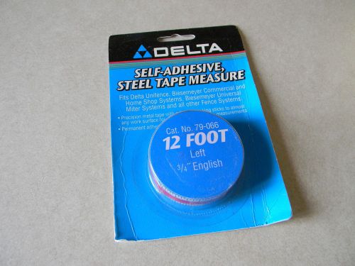 Delta/Biesemeyer 79-066 12&#039; LH tape 3/4&#034; English markings