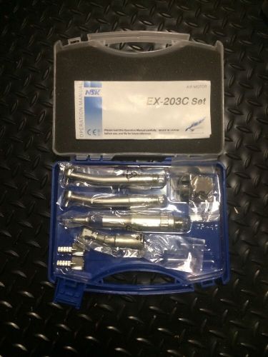 1 Set Dental NSK style Pana Max High &amp; low Speed Handpiece kit EX203C 2 Hole