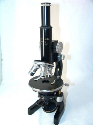 ERNST LEITZ WETZLAR Microscope,Germany,old rare