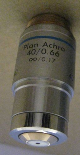 Reichert 40X Plan Achro Microscope Objective