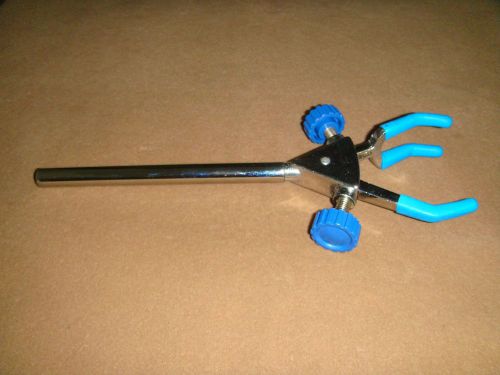three prong extension clamp, 0~65mm, dual adjustable,rod length is 150mm