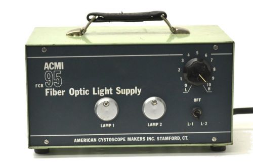 ACMI Wappler FCB 95 Dual  Channels Fiber optic Light Supply 150W