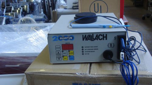 Wallach Quantum 2000 Leep Unit With Foot Pedal Biomedically Checked