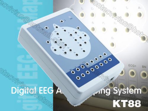 Ce contec, eeg 16 channel digital eeg and mapping system kt88-1016,optional ecg for sale